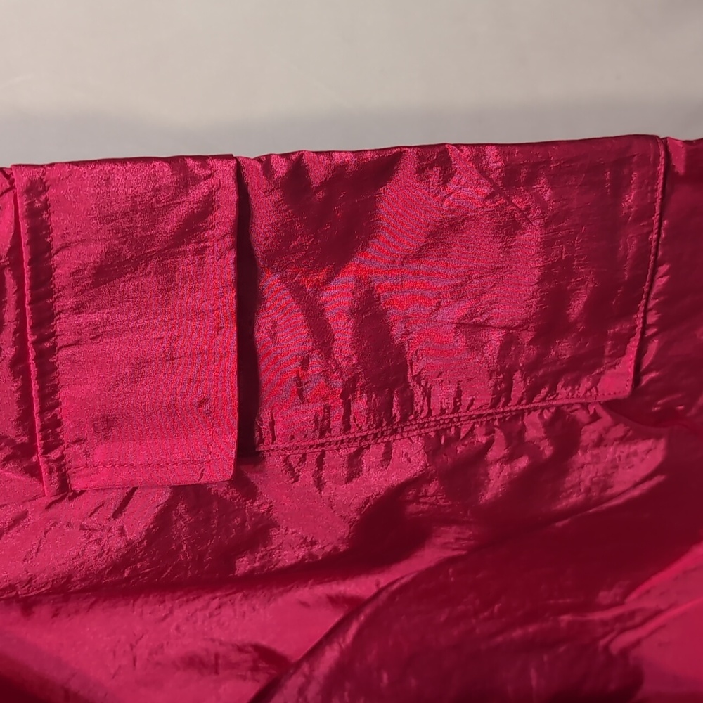 Superdown hot pink Beatrice wide leg nylon cargo pants revolve - size medium - Picture 7 of 12
